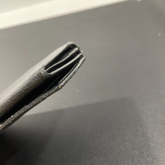 Gucci. Women's Black Guccisima Canvas/Leather Long Wallet. (JB1023) - Picture 4 of 12